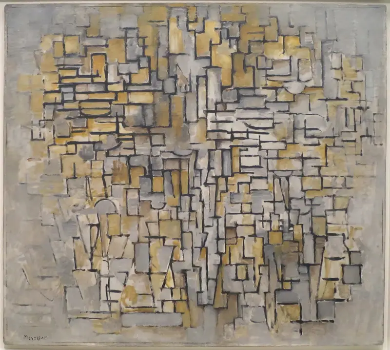 Tableau No. 2,Composition No. VII av Piet Mondrian