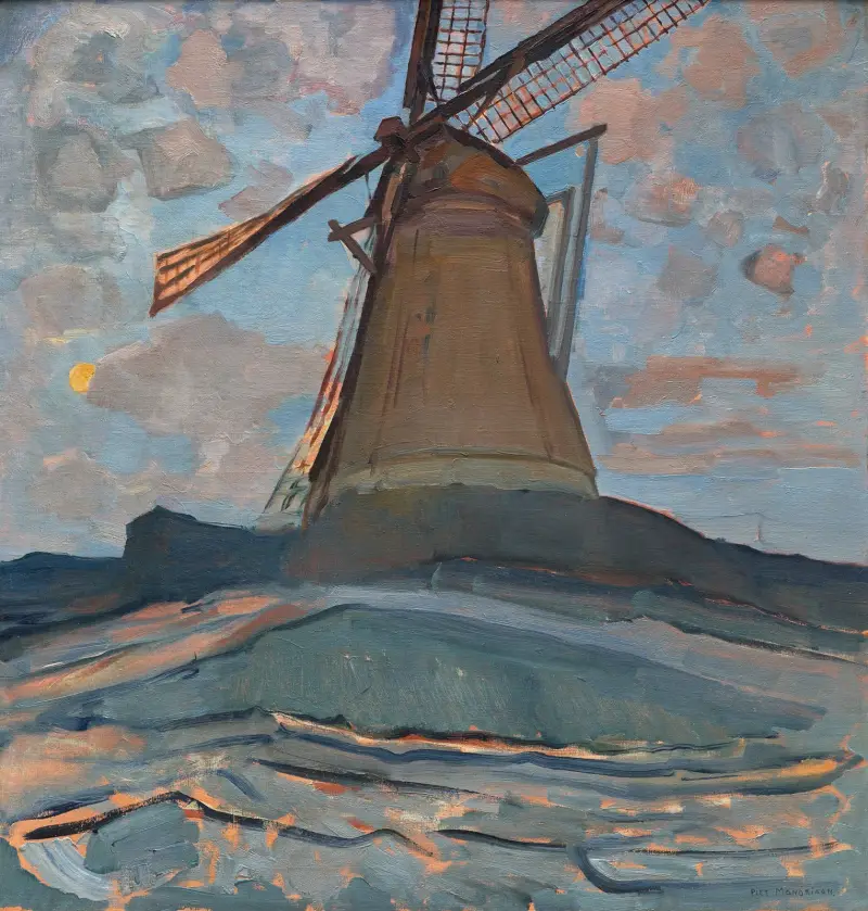 Windmühle von Piet Mondrian