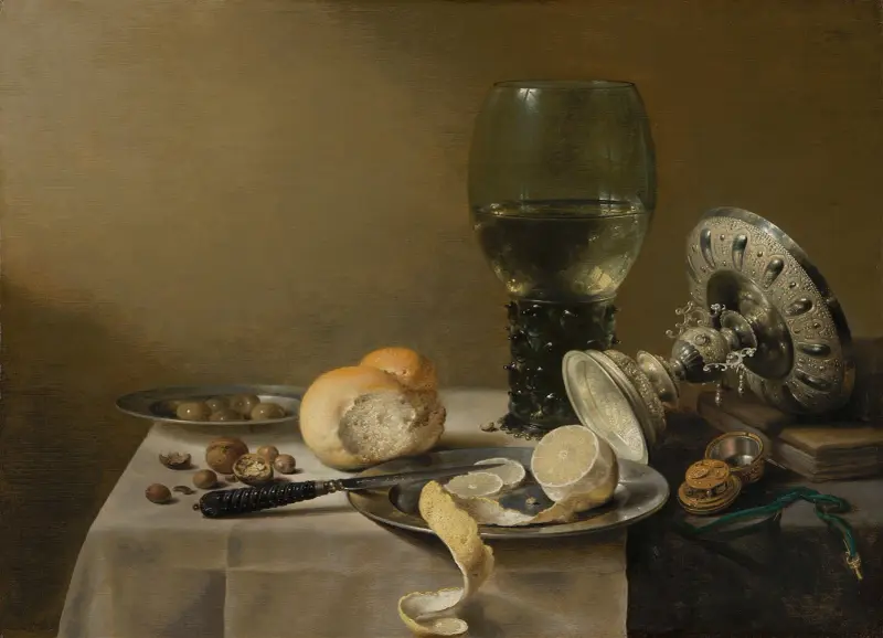 Still Life with Tazza av Pieter Claesz