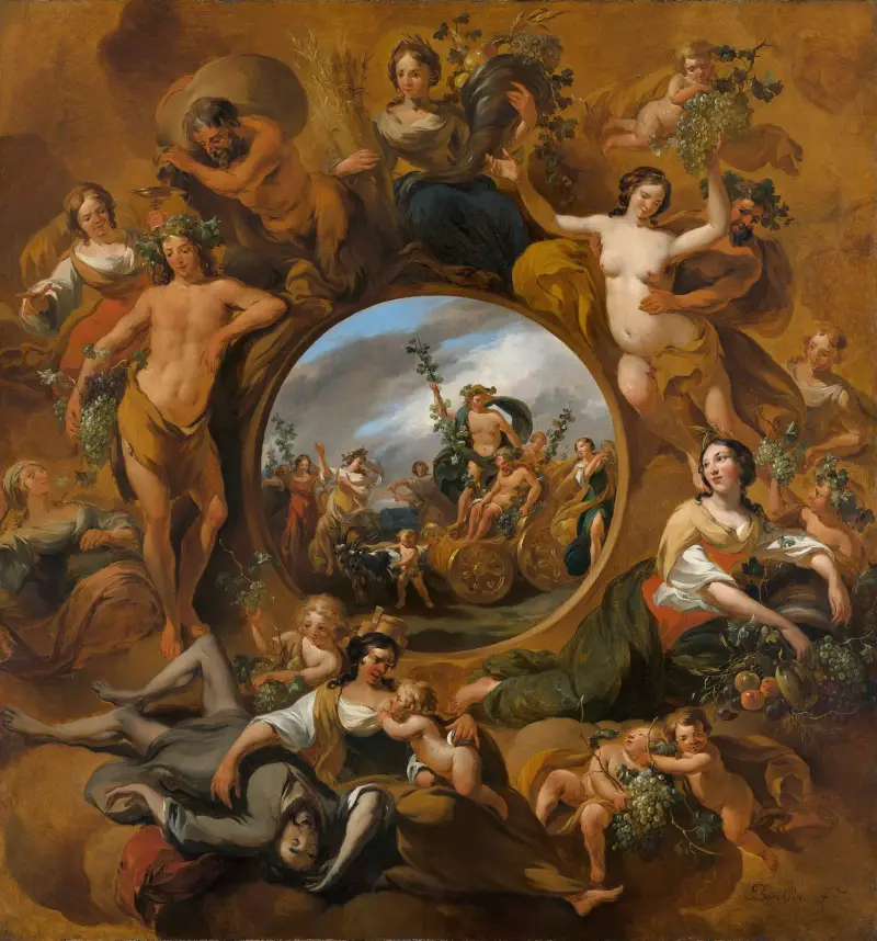 Höstallegori av Nicolaes Pietersz. Berchem