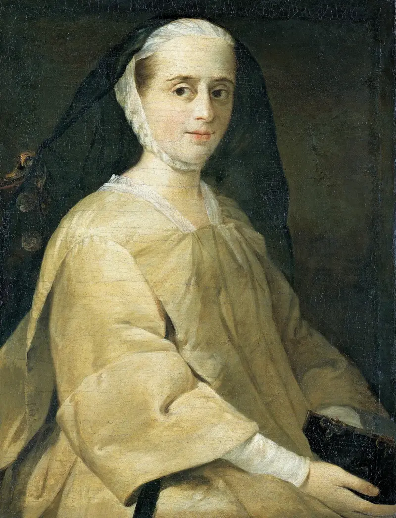 Porträtt av Marchesa Concina di Udine av Pietro Longhi