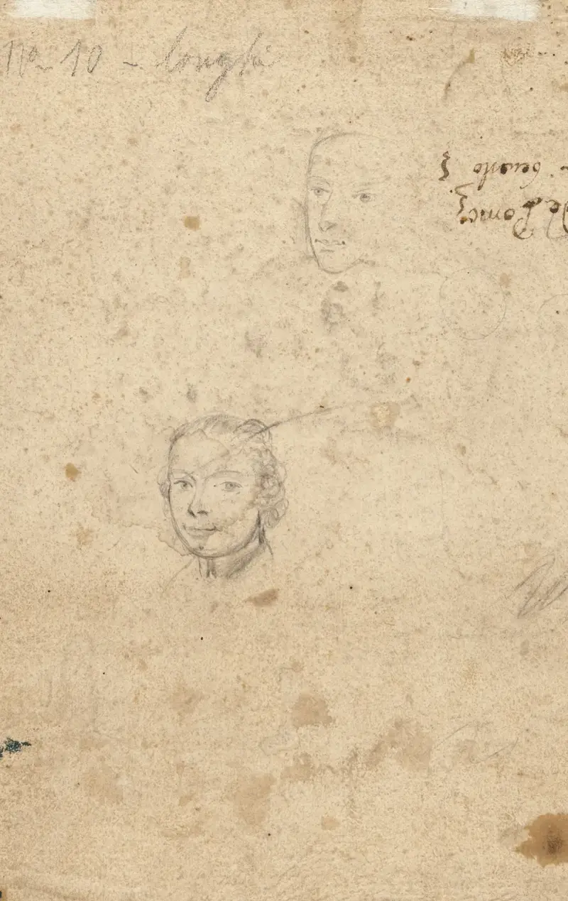 Studies of Heads av Pietro Longhi