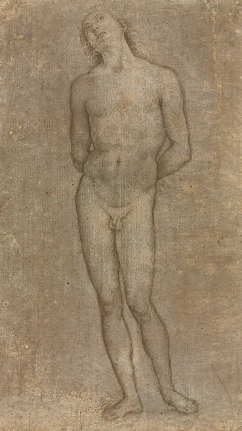 Saint Sebastian av Pietro Perugino