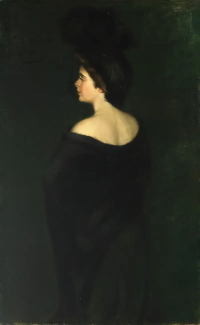 Laura in Blacks av Alice Pike Barney