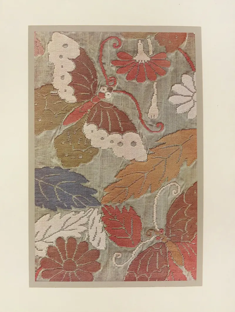 Papillons et feuillages av Maurice Pillard Verneuil