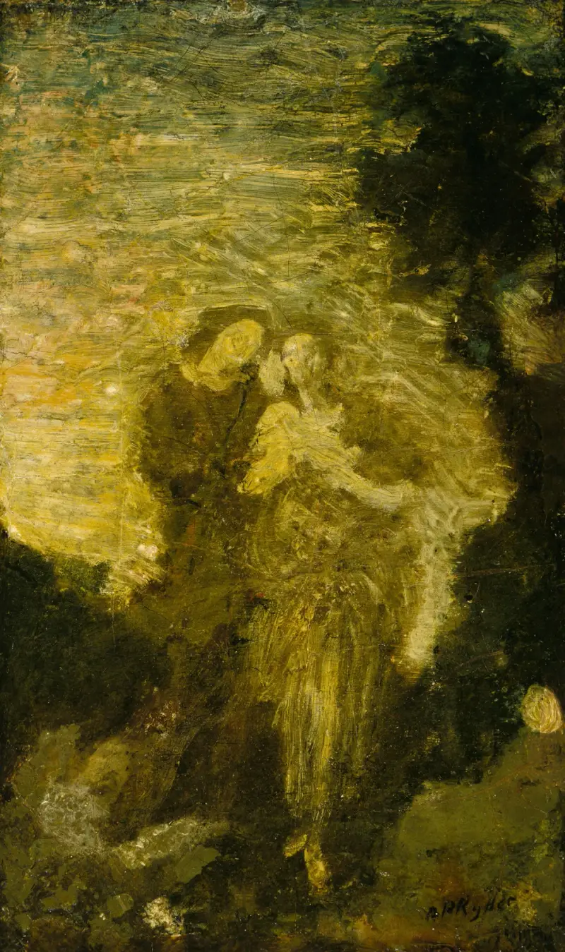 Florizel und Perdita von Albert Pinkham Ryder