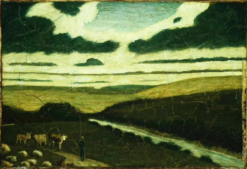 Landscape av Albert Pinkham Ryder