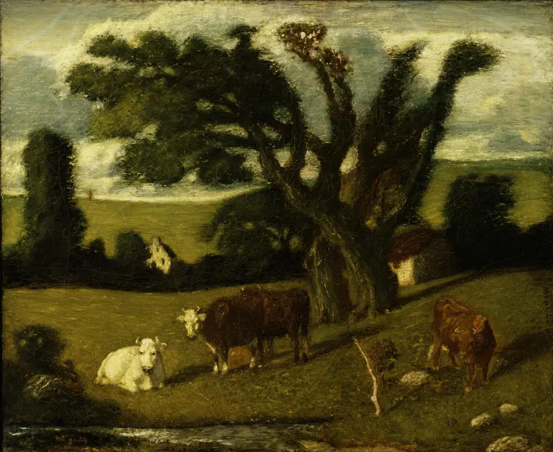 Pastoral Study av Albert Pinkham Ryder