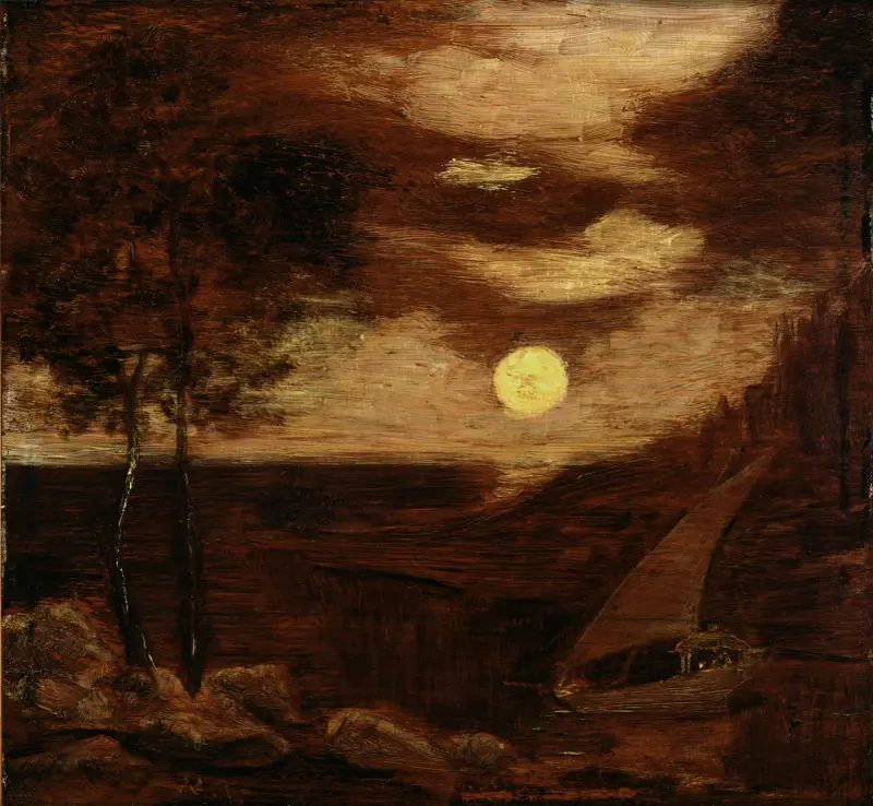 The Lovers’ Boat av Albert Pinkham Ryder