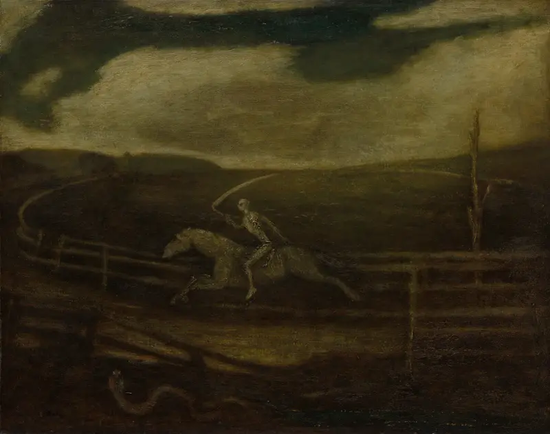 The Race Track (Death on a Pale Horse) av Albert Pinkham Ryder