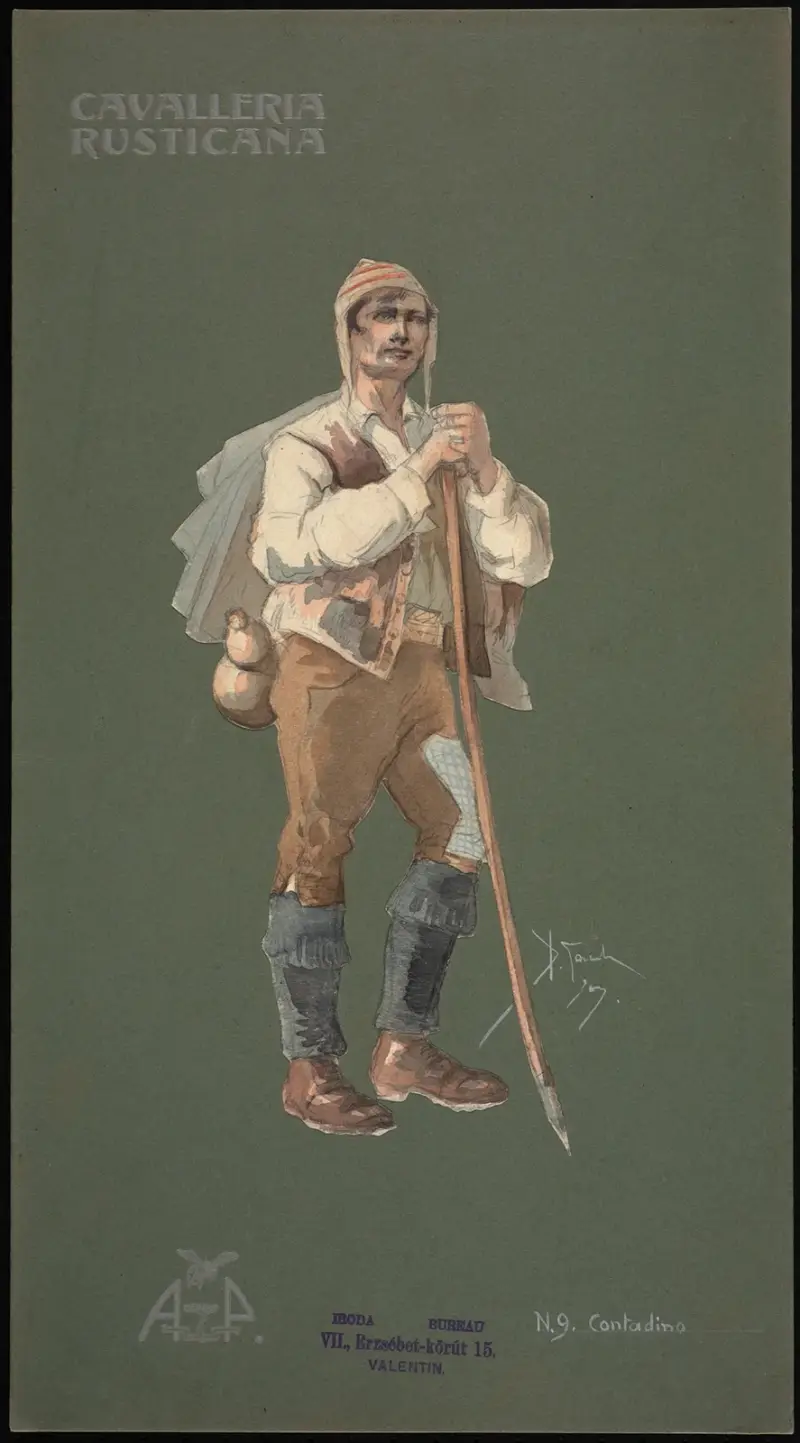 Contadino, 1906 – nr 2 av Pipein Gamba
