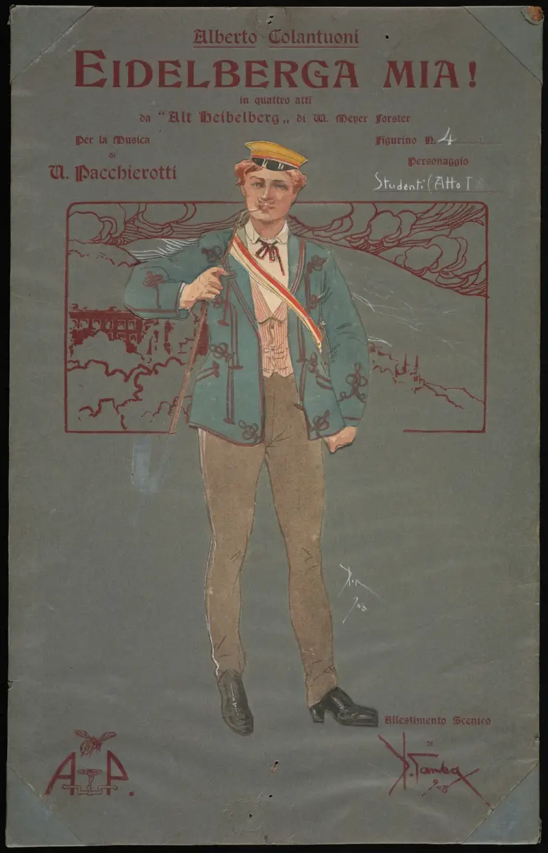 Studenten (Akt I), 1907 – Nr. 2 von Pipein Gamba