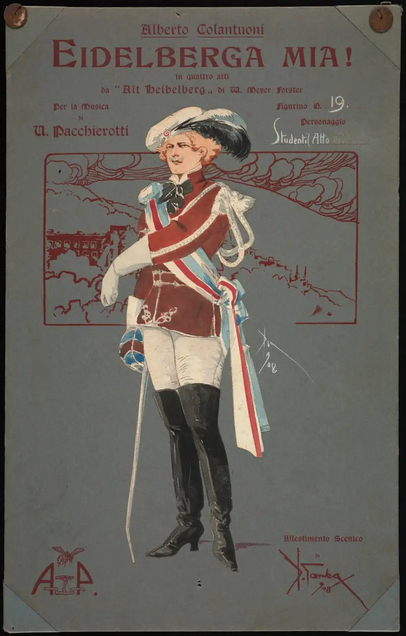 Studenci (akt III), 1907 – Nr. 3, Pipein Gamba