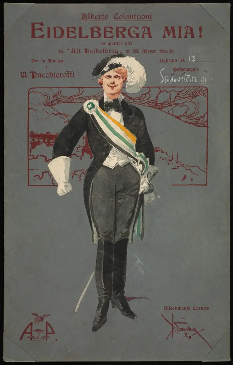 Studenti (atto III), 1907 – nr 6 av Pipein Gamba
