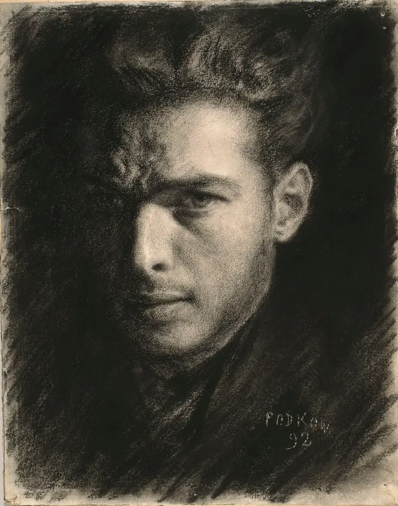 Autoportret, Władysław Podkowiński