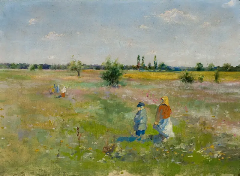 Na louce, Władysław Podkowiński