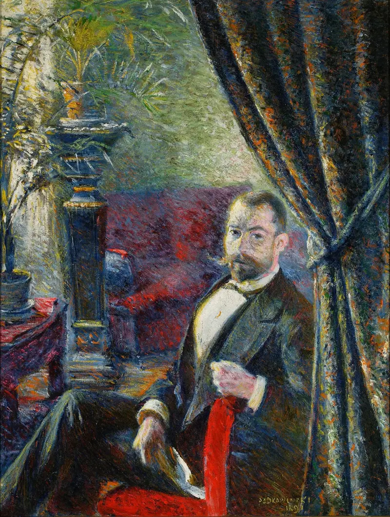 Bildnis eines Mannes von Władysław Podkowiński