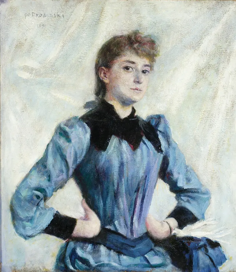 Studie blonďaté ženy, Władysław Podkowiński