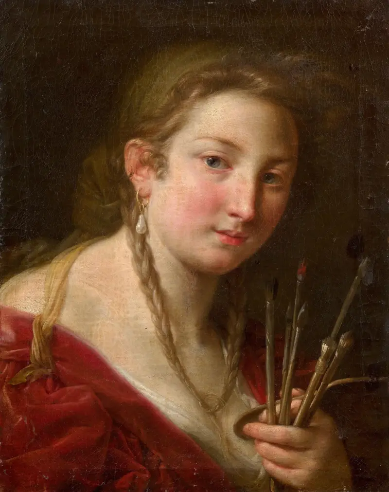 Måleriets allegori av Pompeo Batoni