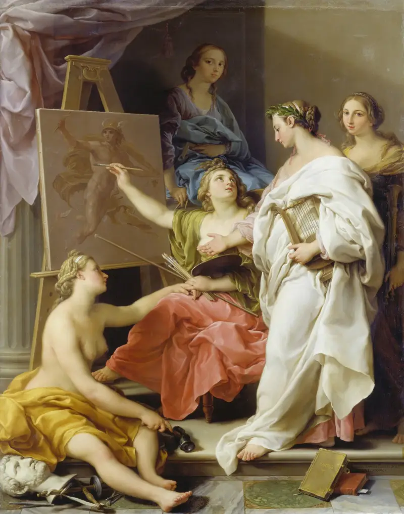 Allegorie der Künste von Pompeo Batoni