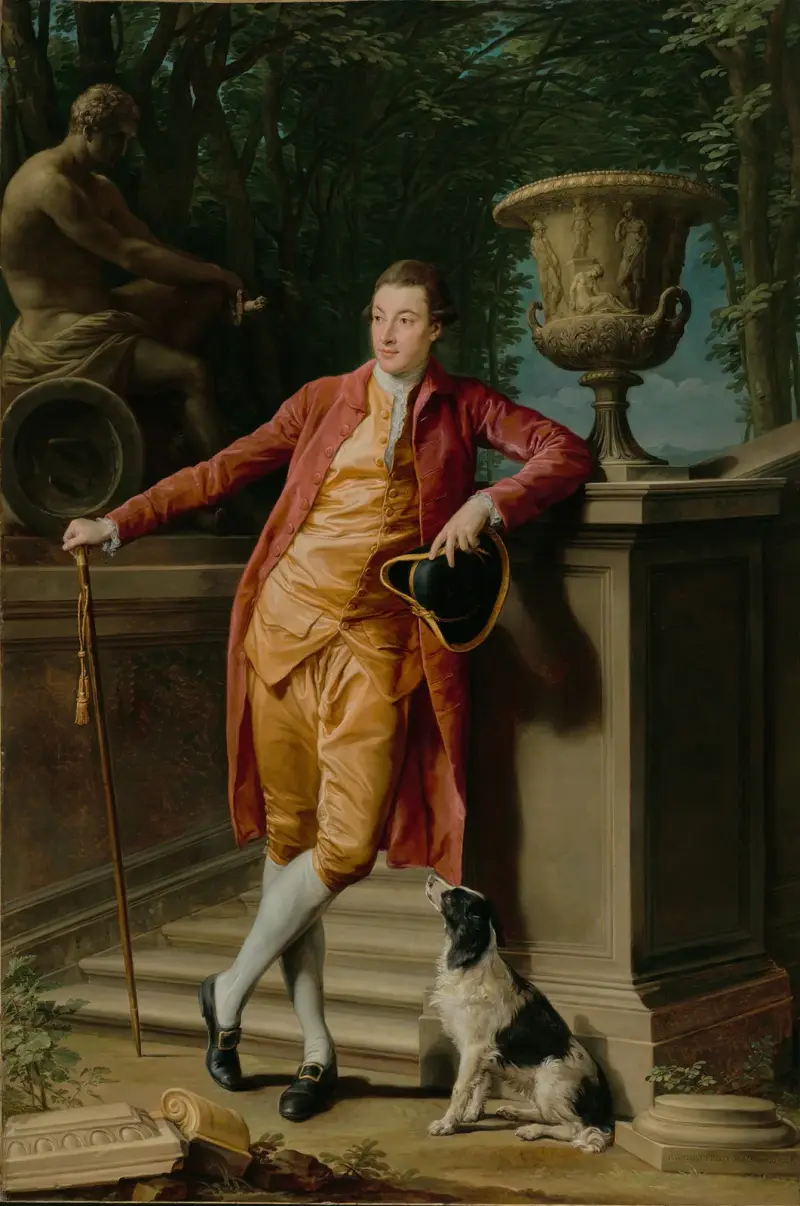 Porträtt av John Talbot, senare 1:e earl Talbot av Pompeo Batoni