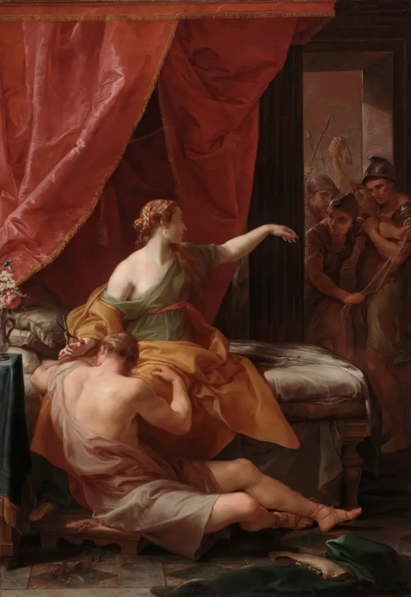 Samson i Dalila, Pompeo Batoni
