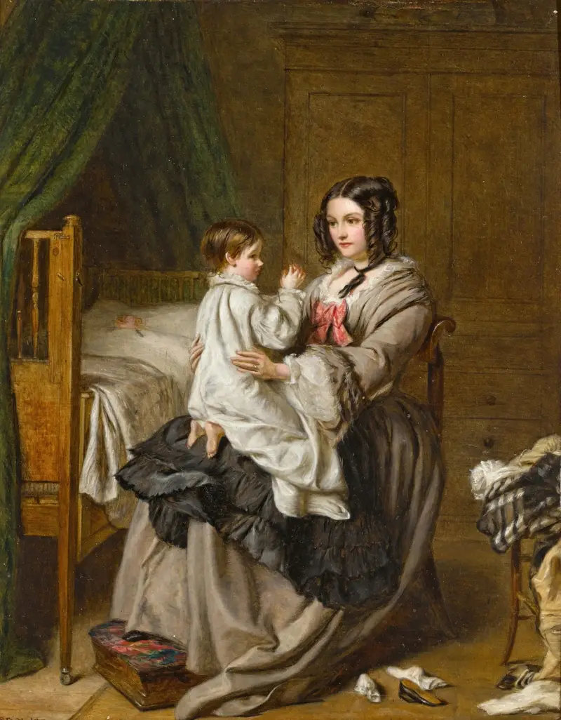 Čas jít spát (Večerní modlitba), William Powell Frith