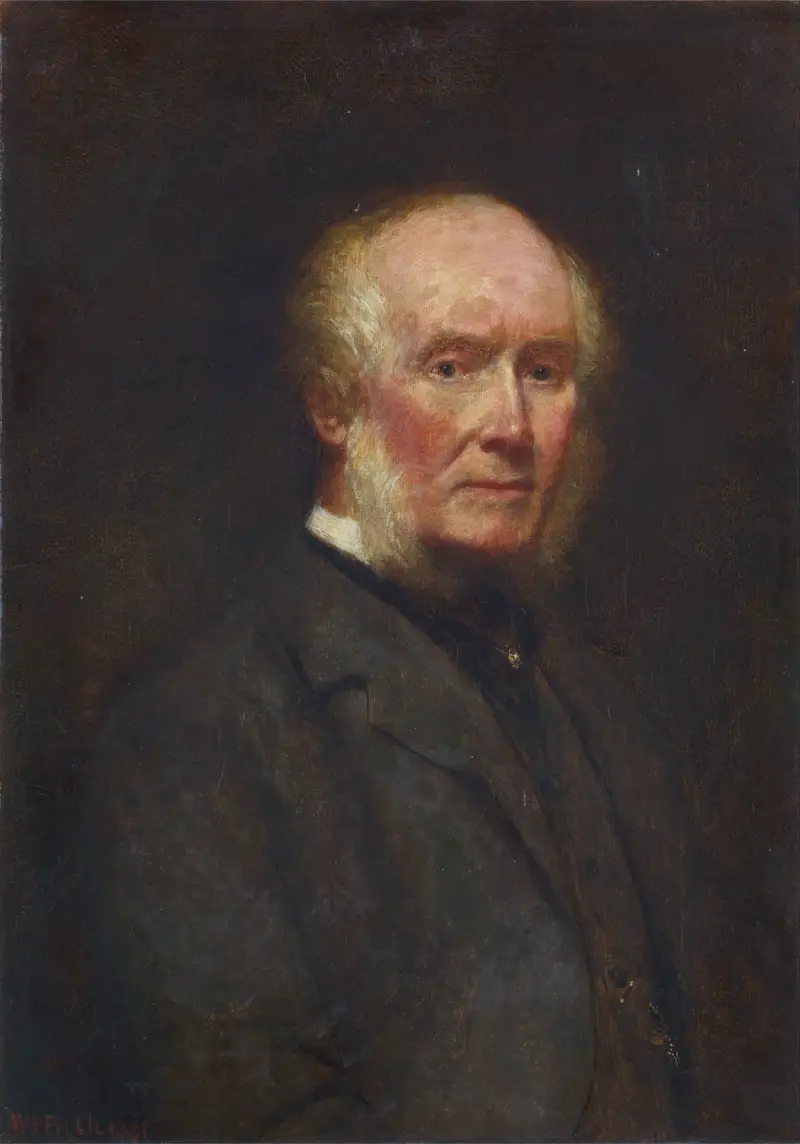 Självporträtt vid 83 års ålder av William Powell Frith