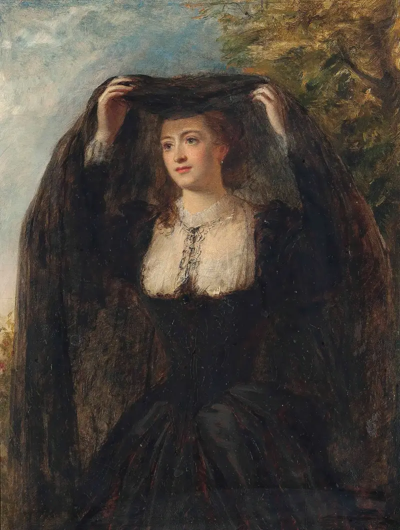Der Schleier von William Powell Frith