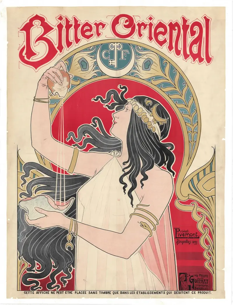 Bitter Oriental av Henri Privat-Livemont