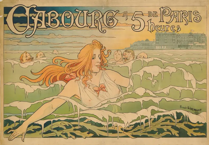Casino de Cabourg – Nr. 1 von Henri Privat-Livemont