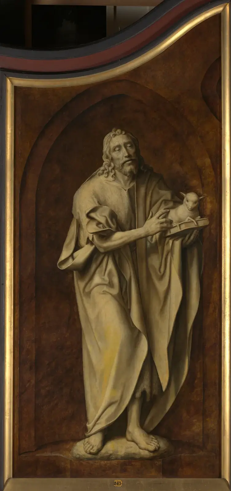 Saint John the Baptist av Quentin Massys