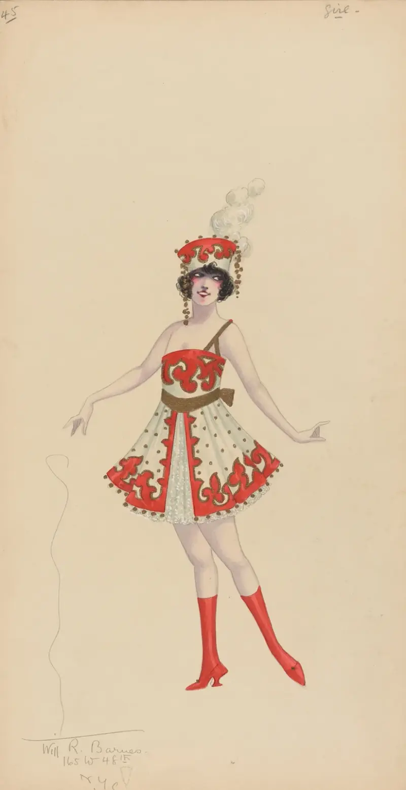 Mädchen, 1912 – Nr. 1 von Will R. Barnes
