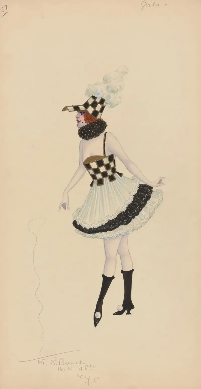 Mädchen, 1912 – Nr. 2 von Will R. Barnes