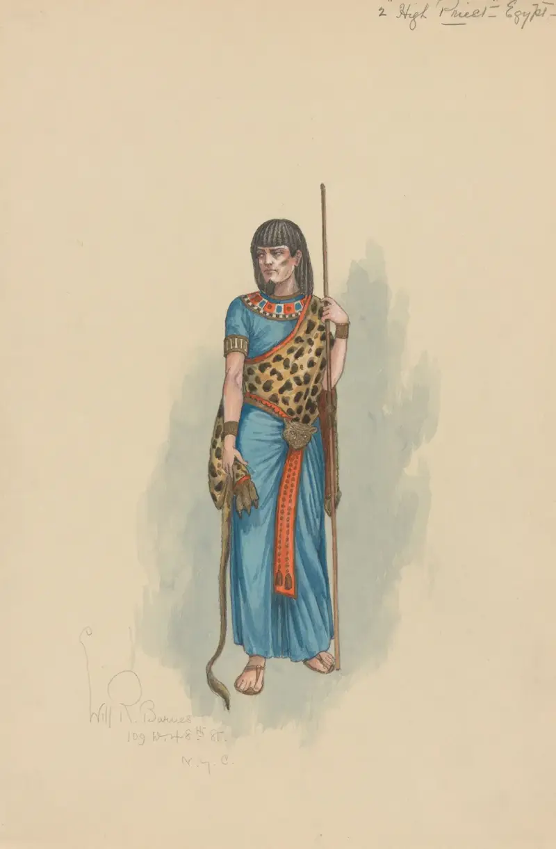 Ägyptischer Hohepriester von Will R. Barnes