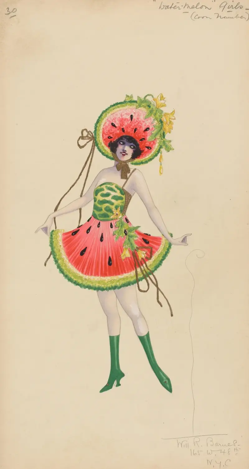 Watermelon-Girls (Coon Number) av Will R. Barnes