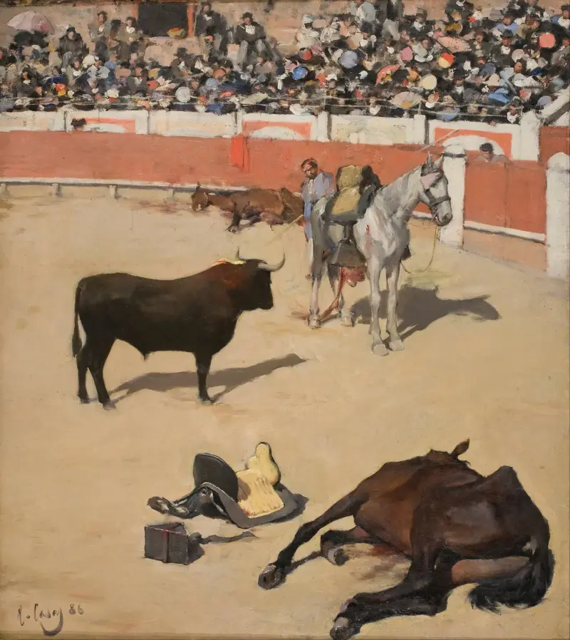 Bulls (Dead Horses) av Ramón Casas