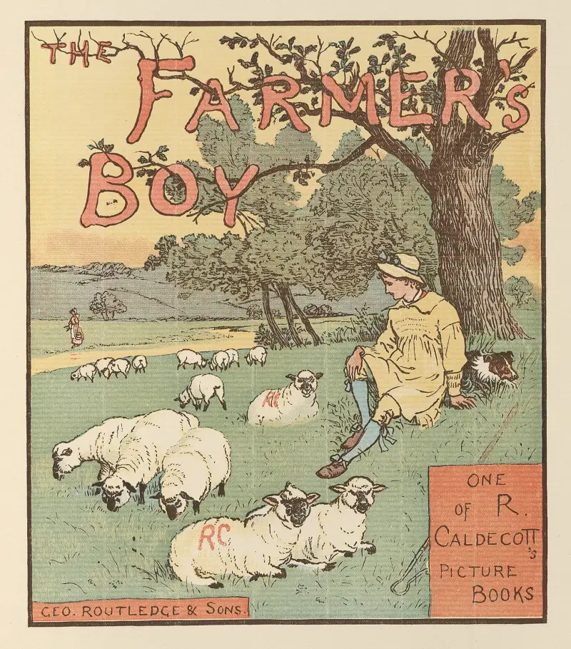 The Farmer’s Boy Pl.1 von Randolph Caldecott