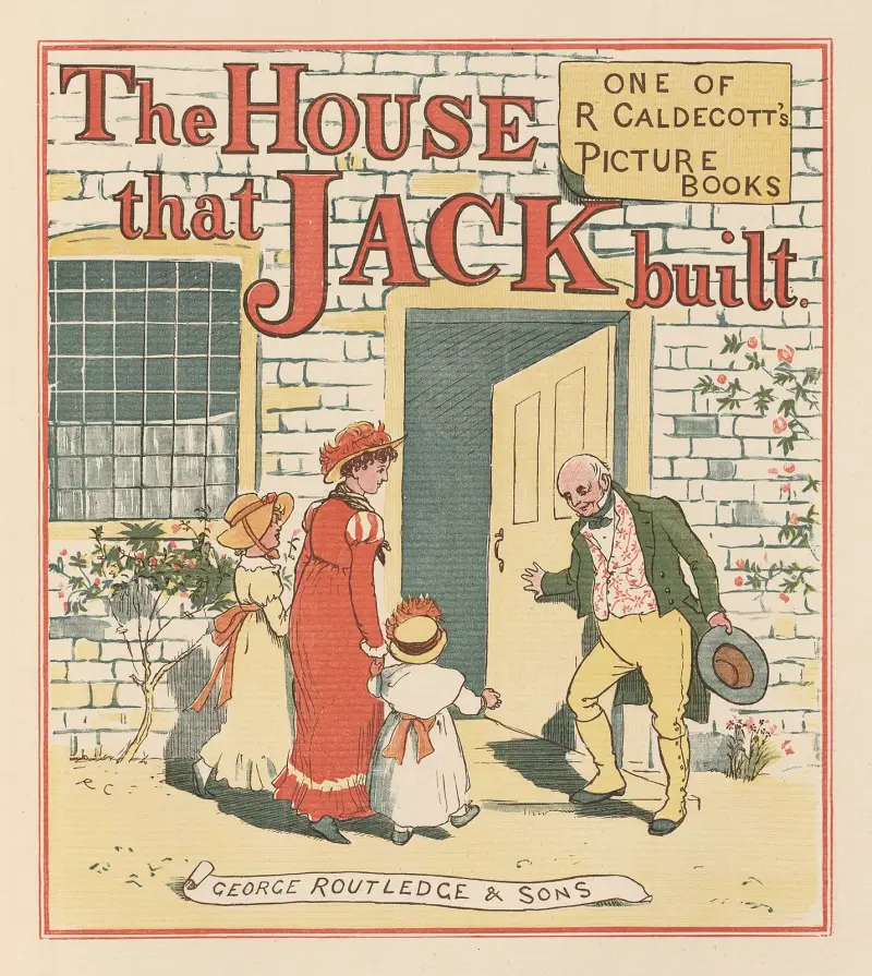 Dům, který postavil Jack, list 1, Randolph Caldecott