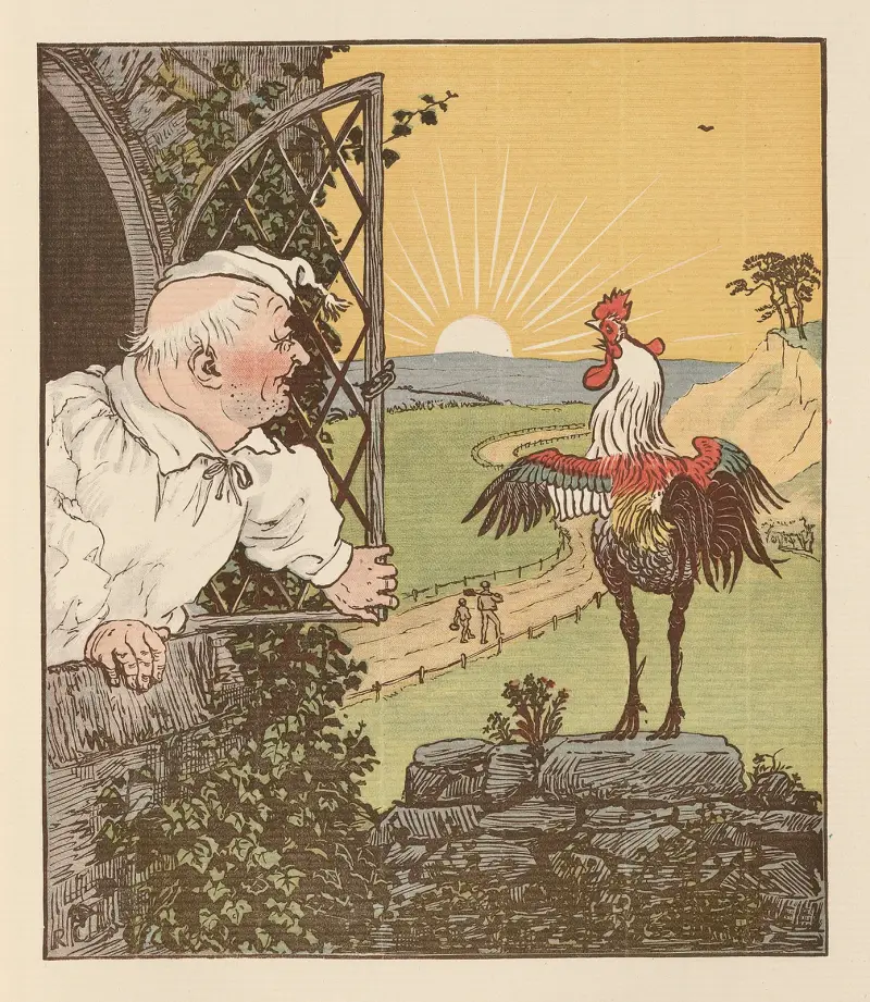 Dům, který postavil Jack, list 8, Randolph Caldecott