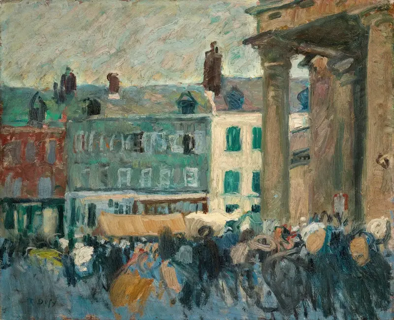 In der Straße von Raoul Dufy