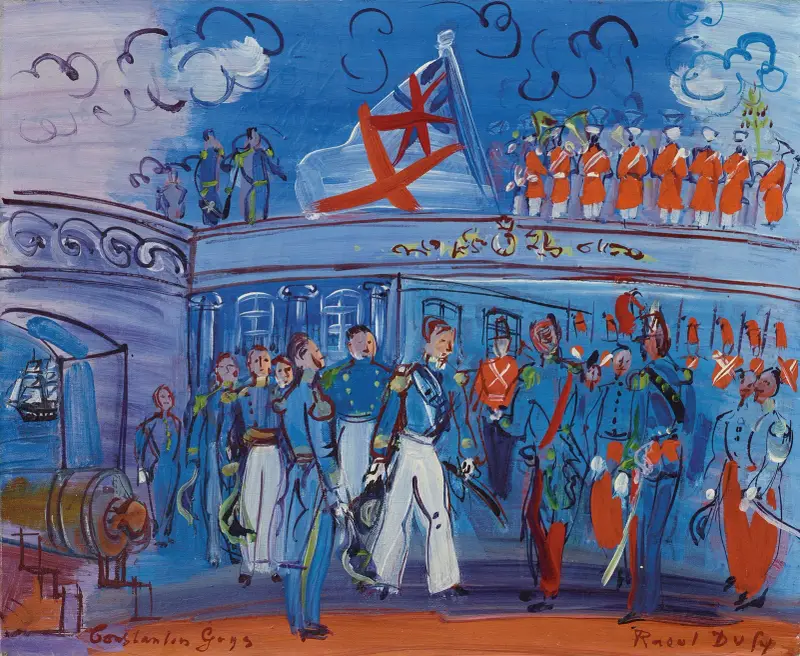 Nach Constantin Guys von Raoul Dufy