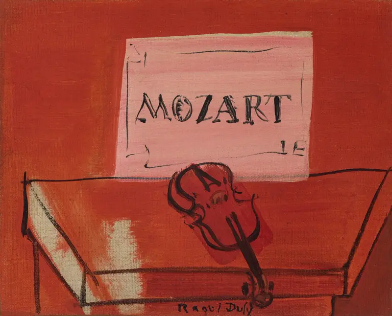 Der kleine Mozart von Raoul Dufy