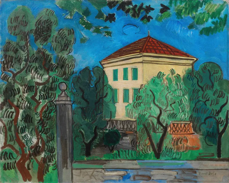 Der Garteneingang von Raoul Dufy