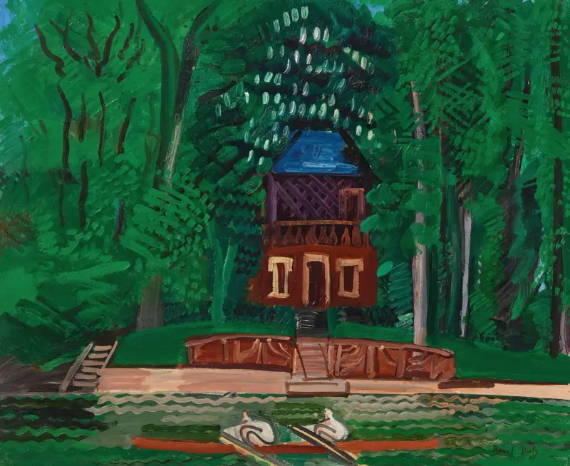Die Ruderer auf der Marne von Raoul Dufy