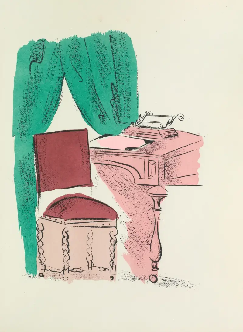 Madrigaux pl. 22, Raoul Dufy