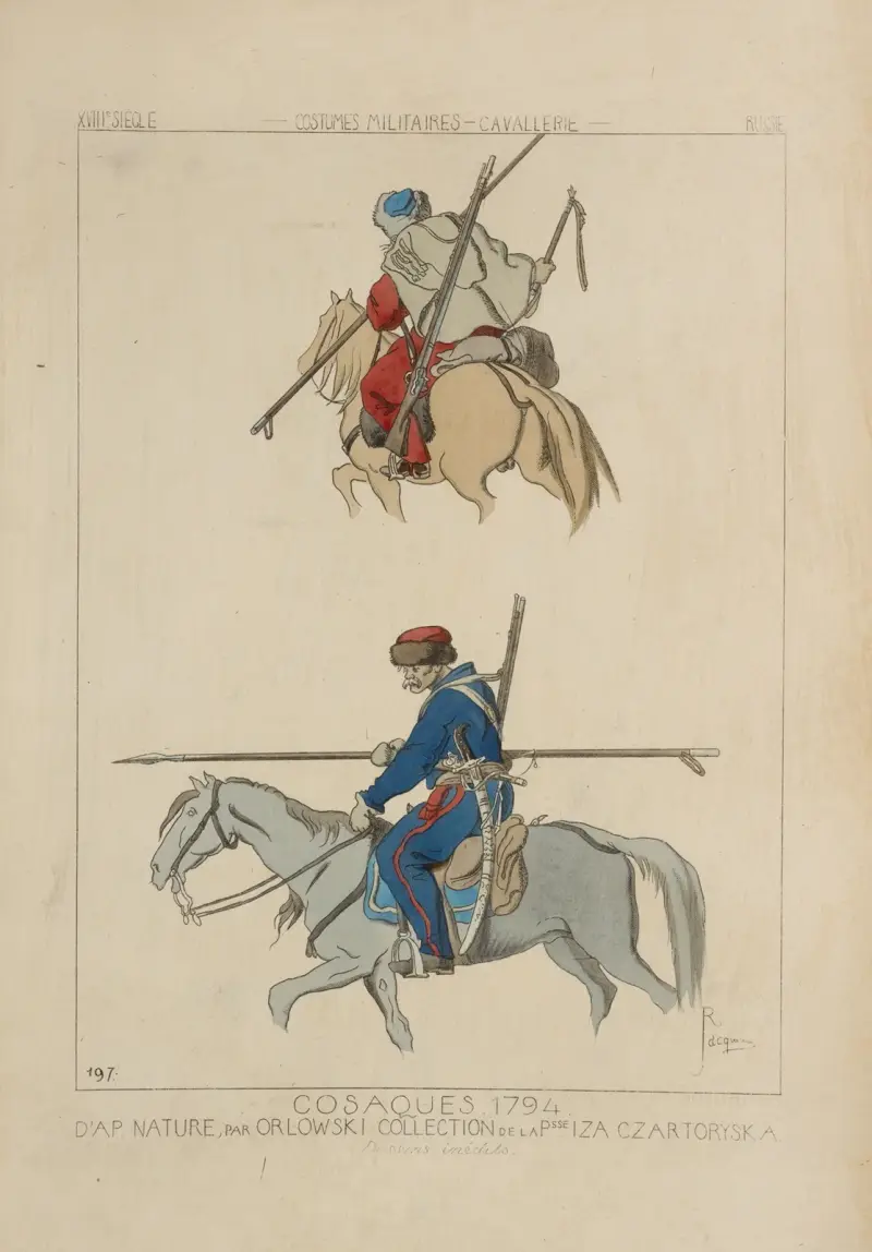Kosaken 1794 von Raphaël Jacquemin