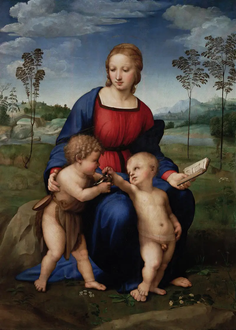 Madonna Del Cardellino av Raphael