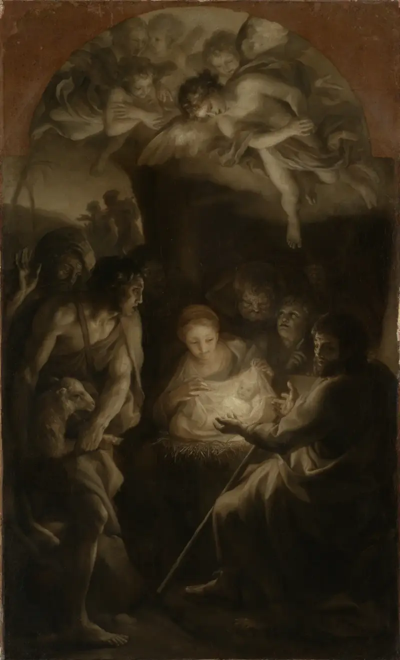 Pokłon pasterzy, Anton Raphael Mengs