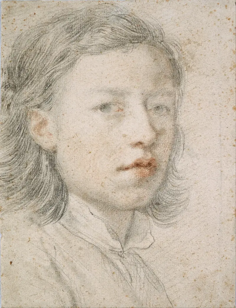 Młodzieńczy autoportret, Anton Raphael Mengs